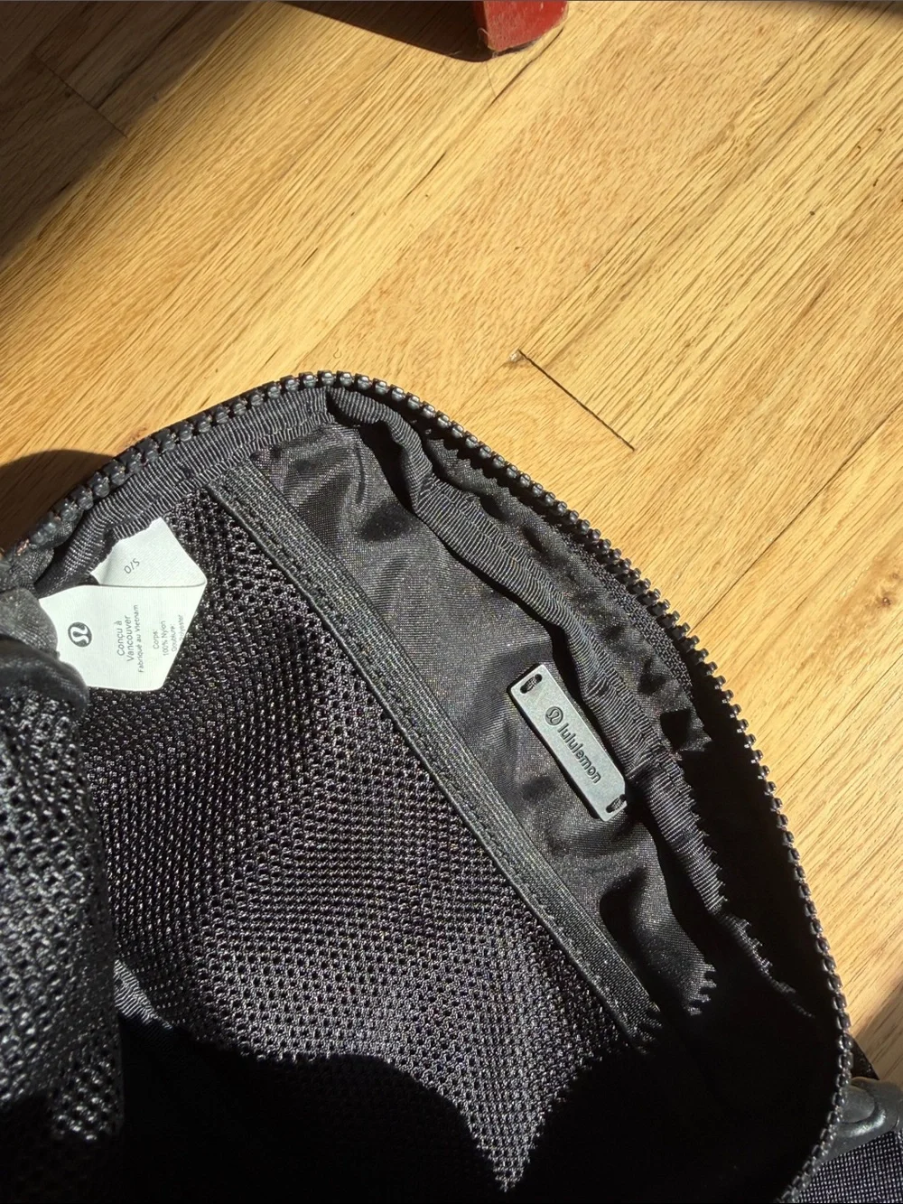 lululemon athletica Black Compact Belt Bag